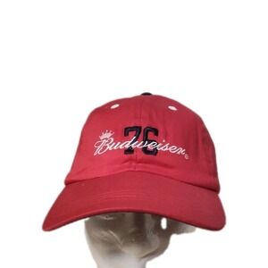 Anheuser-Busch "Budweiser 76" King of Beers Red Crown Brewery Baseball Hat